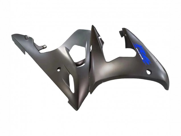 2006-2009 Yamaha YZF R6S Motorcycle Fairings - Matte Black Blue Canada