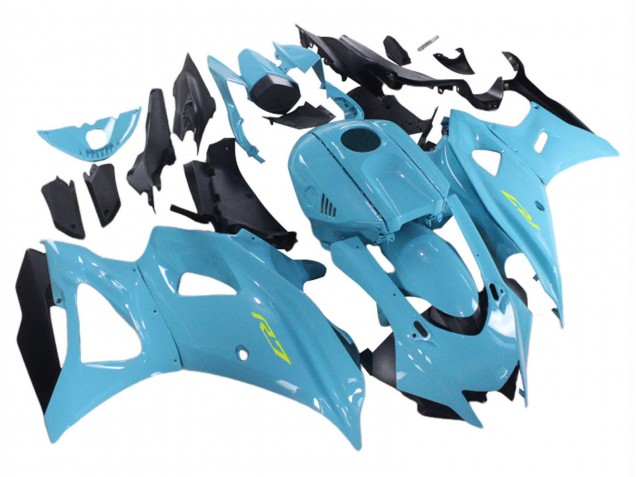 2021-2024 Yamaha YZF R7 Motorcycle Fairings - Blue Canada