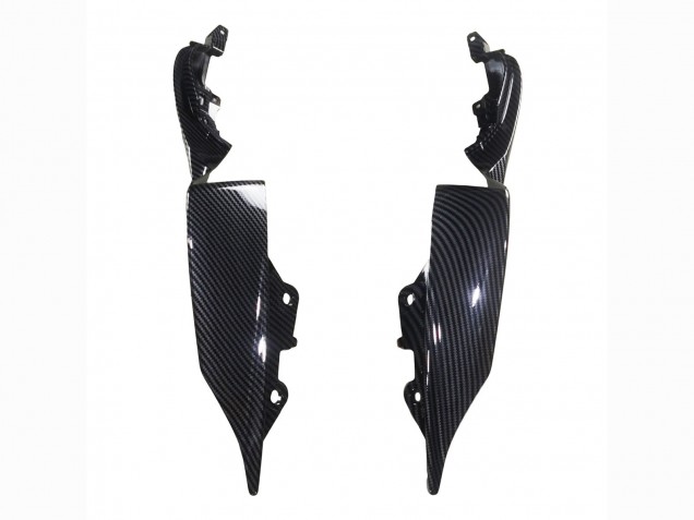 2021-2024 Yamaha YZF R7 Motorcycle Fairings - Black Carbon Fiber Carbon Fiber Canada