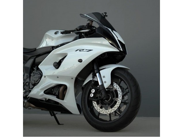 2021-2024 Yamaha YZF R7 Motorcycle Fairings - Glossy White Canada