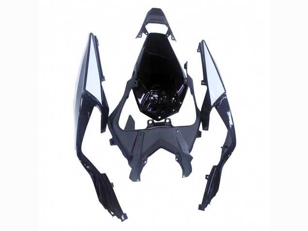 2019-2022 Kawasaki ZX6R Motorcycle Fairings - Glossy Black White Canada