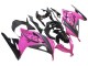 2013-2024 Kawasaki EX300 Motorcycle Fairings - Pink Black Canada
