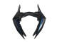 2013-2017 Kawasaki EX300 Motorcycle Fairings - Glossy Black Blue Canada