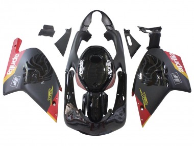 2000-2005 Aprilia RS125 Motorcycle Fairings - Black Red Yellow Canada
