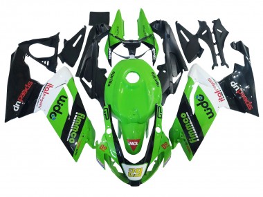 2006-2011 Aprilia RS125 Motorcycle Fairing - Green White Black Canada