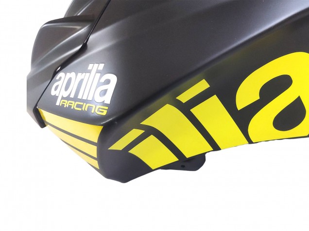 2012-2019 Aprilia RS4 50 125 Motorcycle Fairings - Yellow Matte Black Canada