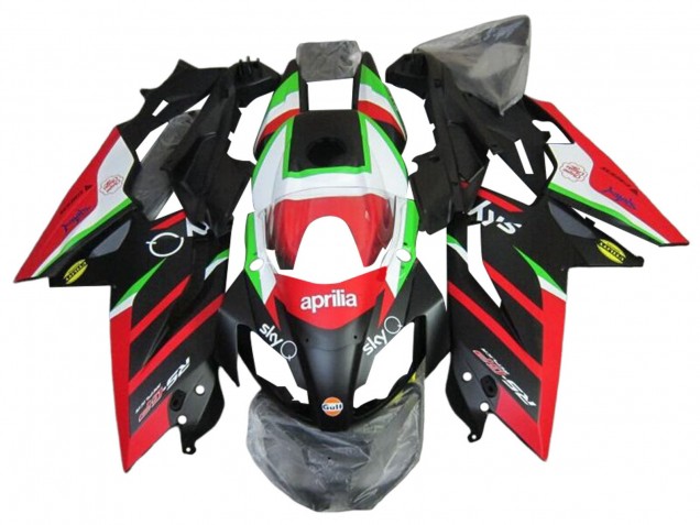 2012-2019 Aprilia RS4 50 125 Motorcycle Fairing - White Red Green Glossy Black Canada