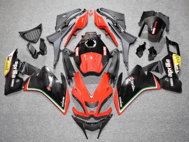 2012-2018 Aprilia RS4 50 125 Motorcycle Fairings - Red Yellow Glossy Black Canada