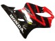 2004-2007 Honda CBR600 F4i Motorcycle Fairing - Red Glossy Black Canada