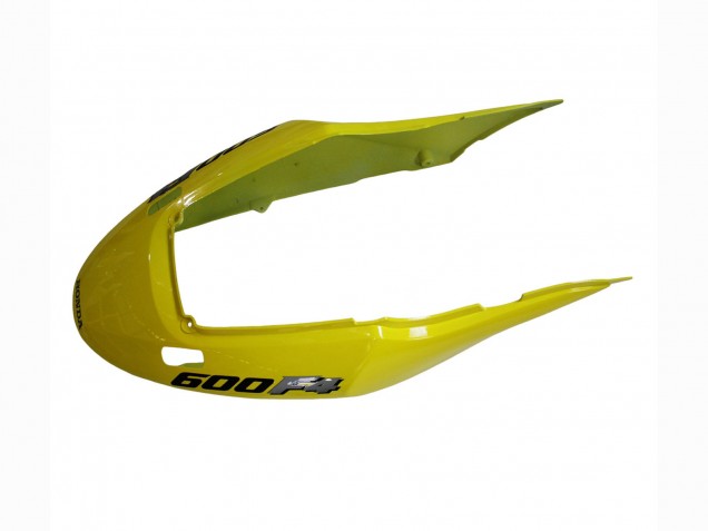 1999-2000 Honda CBR600 F4 Motorcycle Fairings - Yellow Glossy Black Canada