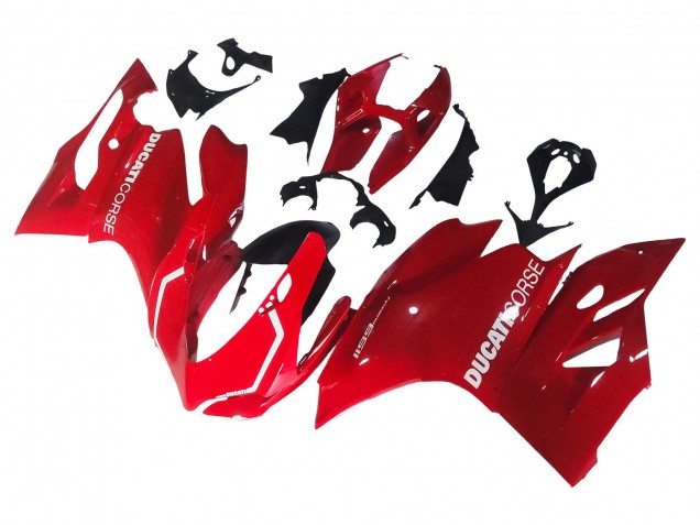 2011-2014 Ducati 1199 Motorcycle Fairing - Red Canada
