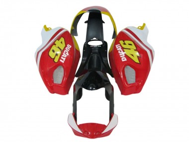 2008-2012 Ducati Monster 696 796 1100 1100S Motorcycle Fairings - White Red Glossy Black Yellow 46 Canada