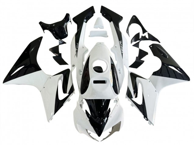 2002-2006 Honda CBR125R Motorcycle Fairings - White Glossy Black Canada