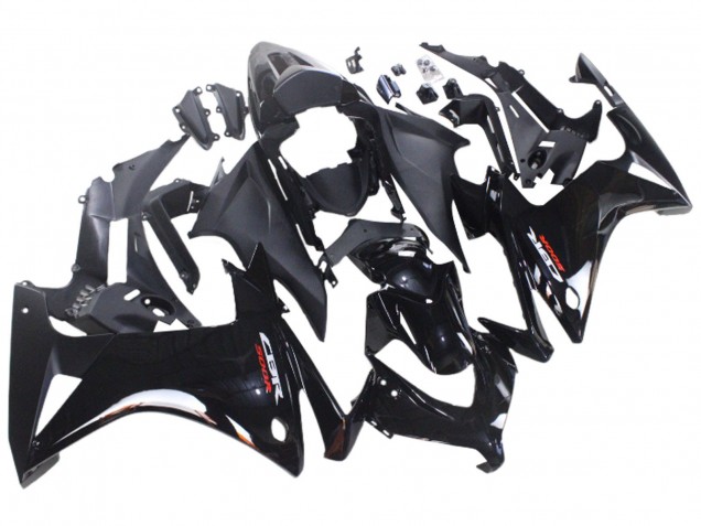 2013-2015 Honda CBR500R Motorcycle Fairings - Glossy Black Matte Black Canada