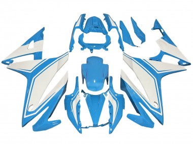 2016-2018 Honda CBR500R Motorcycle Fairings - Light Blue White Canada