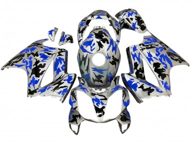 2002-2013 Honda VFR 800 Motorcycle Fairings - Silver Black Blue Camouflage Canada