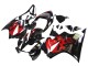 2002-2013 Honda VFR 800 Motorcycle Fairings - Glossy Black Red Canada