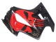2002-2013 Honda VFR 800 Motorcycle Fairings - Glossy Black Red Canada
