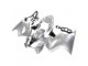 2002-2013 Honda VFR 800 Motorcycle Fairing Kits - Silver Canada