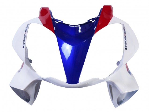 2002-2013 Honda VFR 800 Motorcycle Fairings - White Red Blue Motul Canada