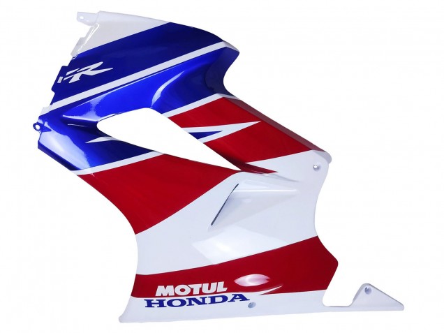 2002-2013 Honda VFR 800 Motorcycle Fairings - White Red Blue Motul Canada