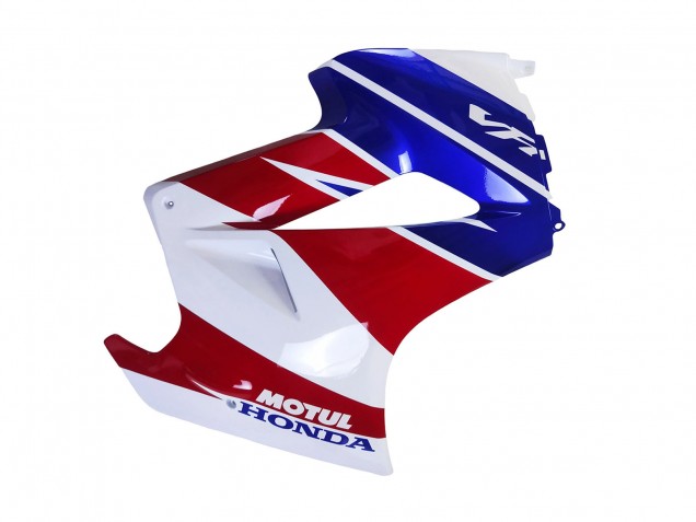 2002-2013 Honda VFR 800 Motorcycle Fairings - White Red Blue Motul Canada