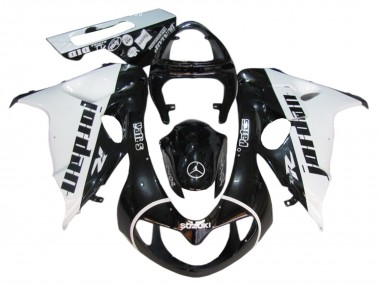 1998-2003 Suzuki TL1000R Motorcycle Fairings - Glossy Black White Jordan Canada