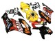 2004-2005 Honda CBR1000RR Motorcycle Fairings - Yellow Orange Glossy Black Repsol Rossi 46 Canada