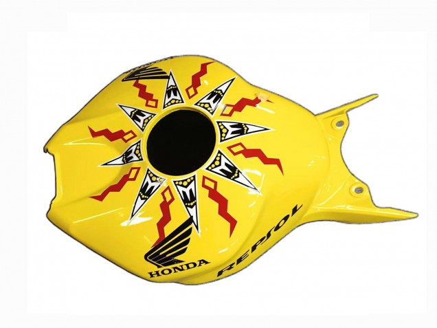 2004-2005 Honda CBR1000RR Motorcycle Fairings - Yellow Orange Glossy Black Repsol Rossi 46 Canada