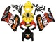 2004-2005 Honda CBR1000RR Motorcycle Fairings - Yellow Orange Glossy Black Repsol Rossi 46 Canada