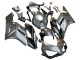 2004-2005 Honda CBR1000RR Motorcycle Fairing - Silver Glossy Black Canada