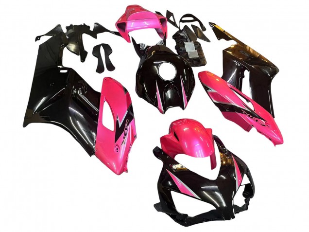 2004-2005 Honda CBR1000RR Motorcycle Fairings - Pink Glossy Black Canada