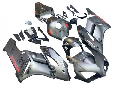 2004-2005 Honda CBR1000RR Motorcycle Fairings - Silver Repsol Canada