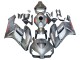 2004-2005 Honda CBR1000RR Motorcycle Fairings - Silver Repsol Canada