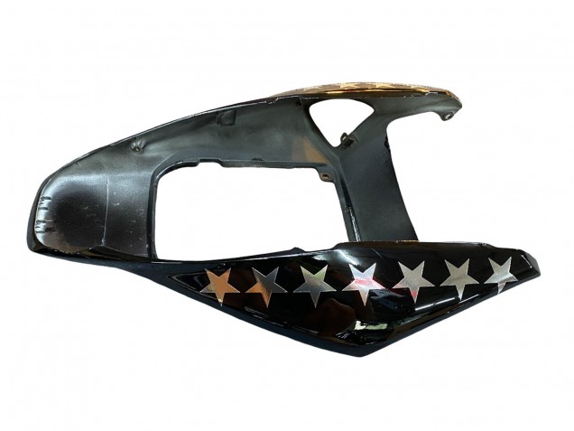 2006-2007 Honda CBR1000RR Motorcycle Fairings - Glossy Black Gold SevenStars Canada