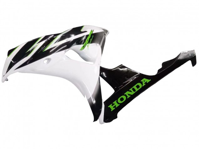 2006-2007 Honda CBR1000RR Motorcycle Fairing - White Green Glossy Black Canada