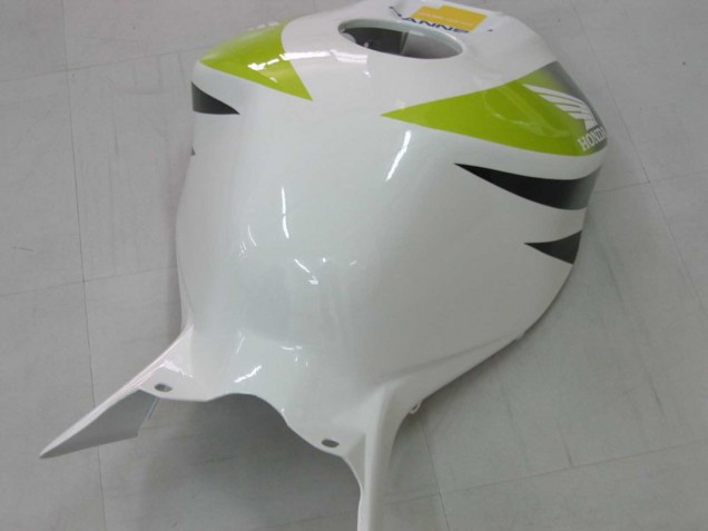 2006-2007 Honda CBR1000RR Motorcycle Fairings - White Green Glossy Black Hannspree 52 Canada