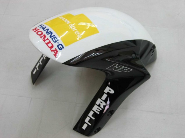 2006-2007 Honda CBR1000RR Motorcycle Fairings - White Green Glossy Black Hannspree 52 Canada