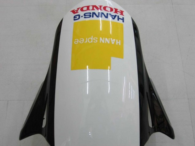 2006-2007 Honda CBR1000RR Motorcycle Fairings - White Green Glossy Black Hannspree 52 Canada