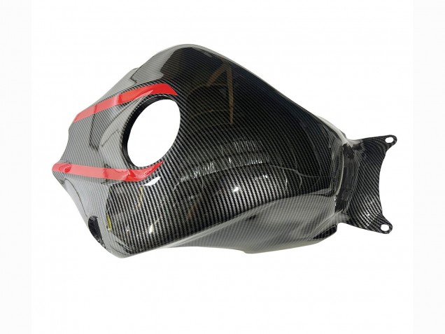 2008-2011 Honda CBR1000RR Motorcycle Fairings - Black Carbon Fiber Red Canada