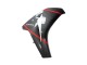 2008-2011 Honda CBR1000RR Motorcycle Fairings - Black Carbon Fiber Red Canada