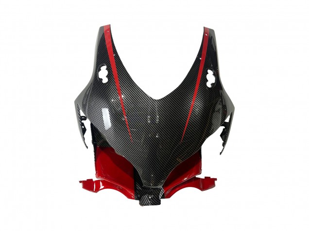 2008-2011 Honda CBR1000RR Motorcycle Fairings - Black Carbon Fiber Red Canada