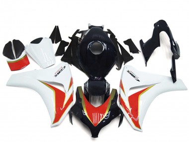 2008-2011 Honda CBR1000RR Motorcycle Fairing - White Red Glossy Black Canada
