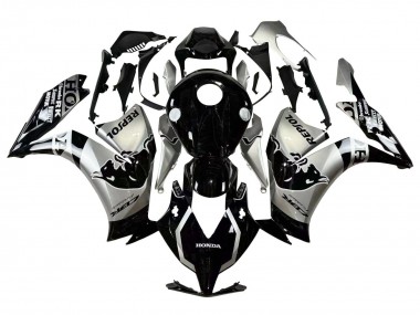 2012-2016 Honda CBR1000RR Motorcycle Fairings - Silver Glossy Black Repsol Red Bull Canada