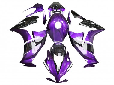 2012-2016 Honda CBR1000RR Motorcycle Fairing - Purple Glossy Black Canada