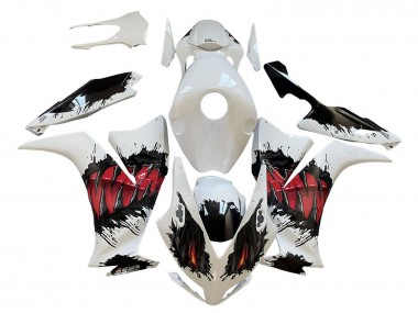 2012-2016 Honda CBR1000RR Motorcycle Fairings - White Red Black Canada