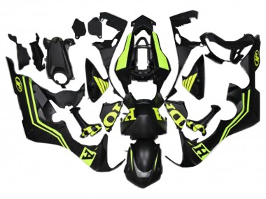 2017-2024 Honda CBR1000RR Motorcycle Fairings - Matte Black Yellow Canada