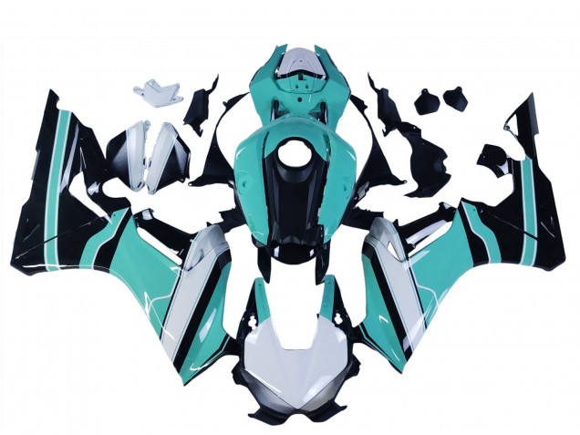2017-2024 Honda CBR1000RR Motorcycle Fairings - White Light Blue Glossy Black Canada