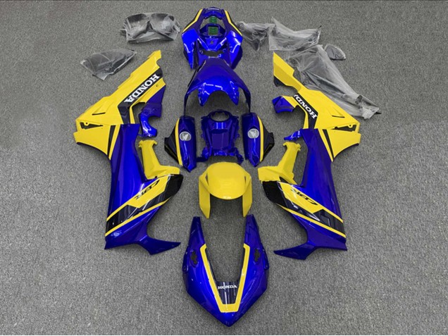 2017-2024 Honda CBR1000RR Motorcycle Fairings - Yellow Blue Canada