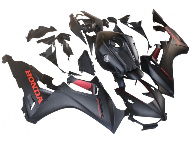 2017-2024 Honda CBR1000RR Motorcycle Fairings - Matte Grey Red Canada